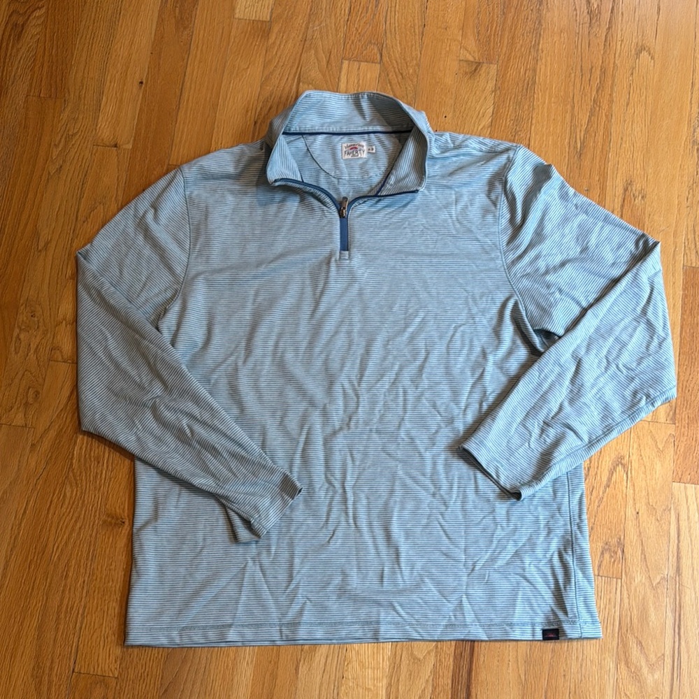 Faherty cloud 1/4 zip pullover XL